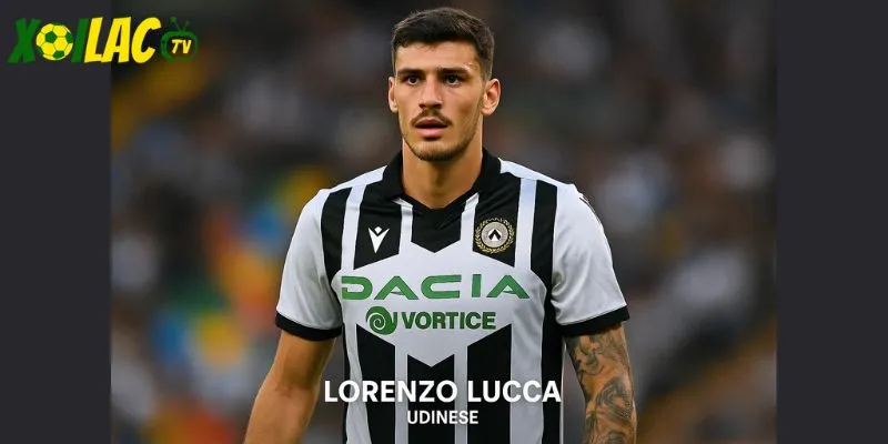 Lucca là niềm hy vọng của Udinese trong trận Inter Milan vs Udinese.