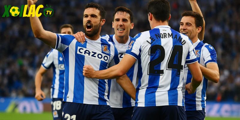 Real Sociedad trong trận thắng gần đây