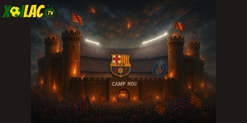 Camp Nou – pháo đài của Barcelona trong trận chiến với PSG. Camp Nou – pháo đài của Barcelona trong trận chiến với PSG.