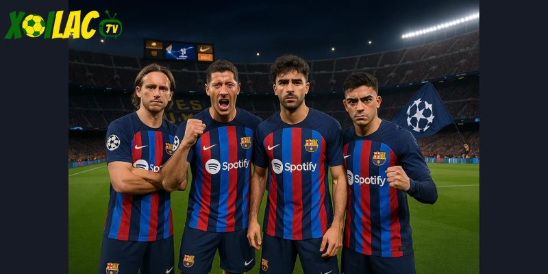 Hàng công Barcelona sẵn sàng bùng nổ trước PSG tại Camp Nou. Hàng công Barcelona sẵn sàng bùng nổ trước PSG tại Camp Nou.