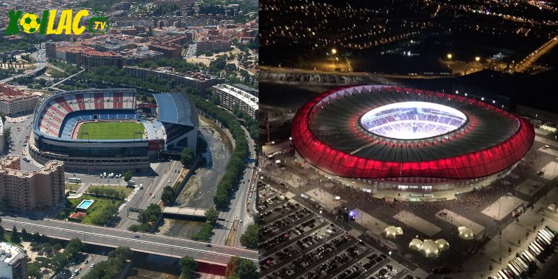 Sân nhà tự hào Atletico Madrid